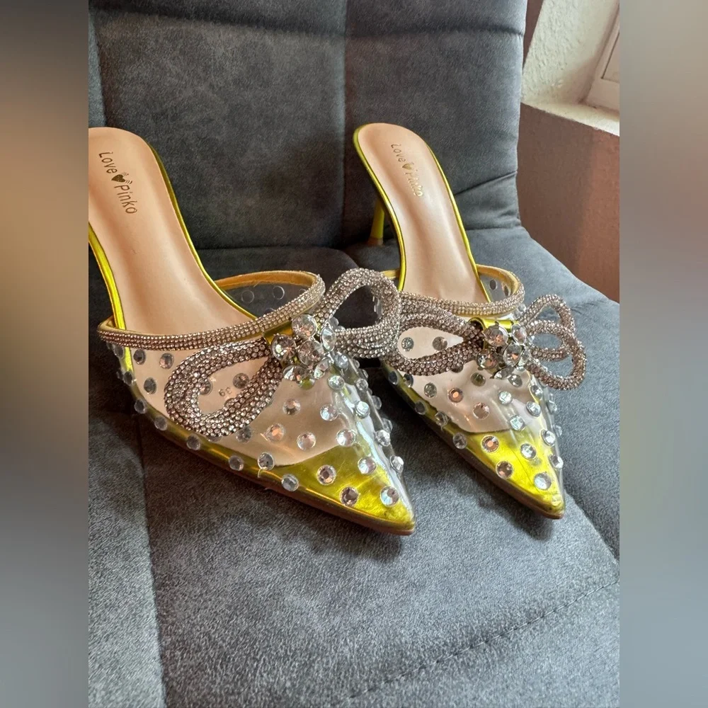 Love Pinko PVC mules - Picture 8 of 9